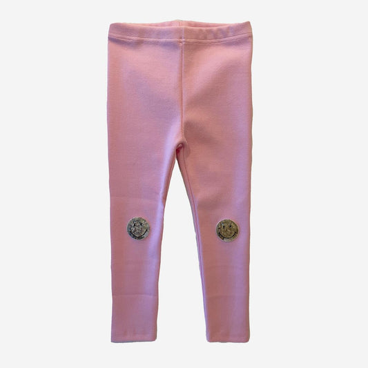 Patched Leggings | Pink