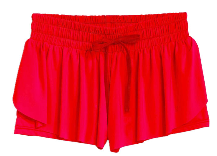Fly Away Swing Short | Red