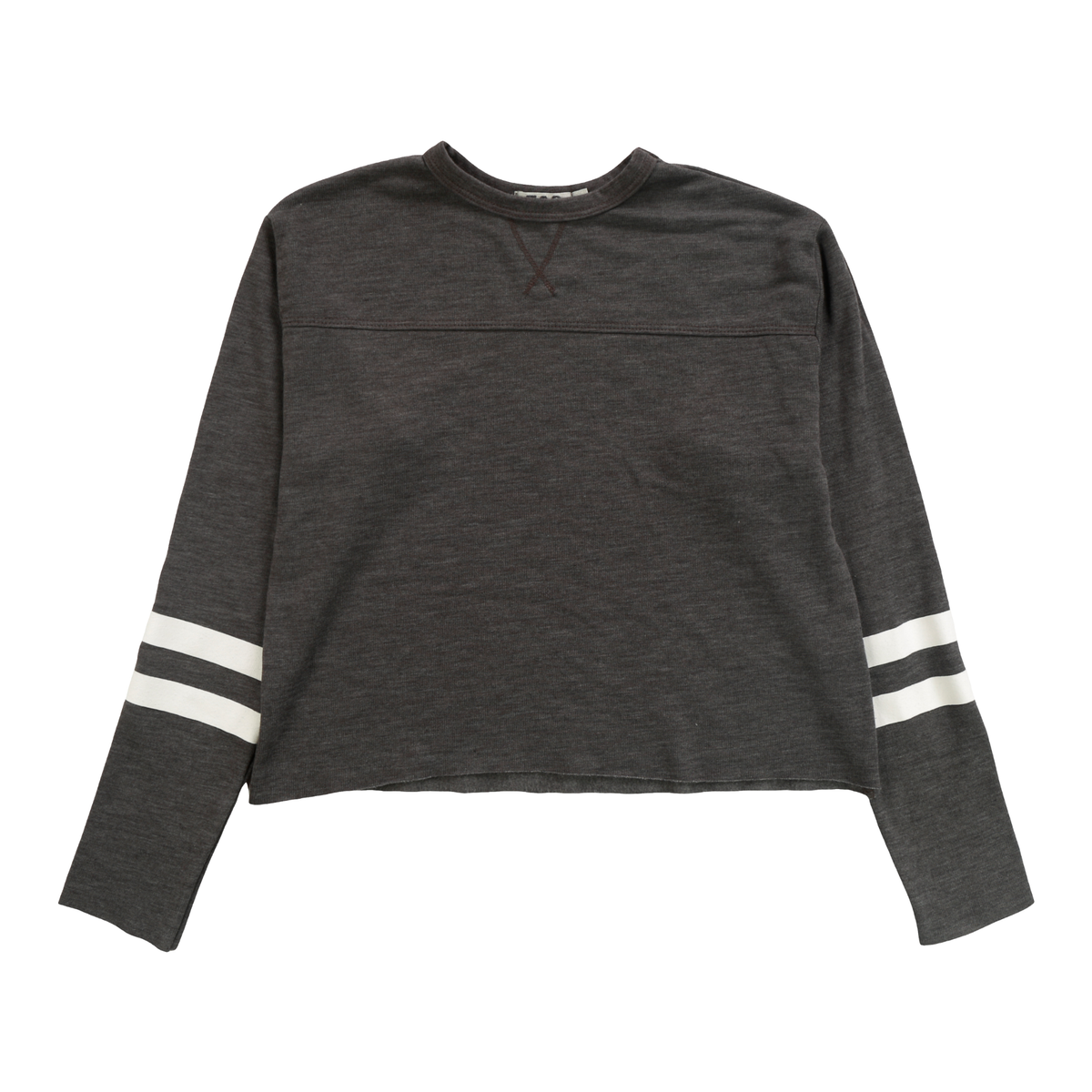 Long Sleeve Crew | Charcoal