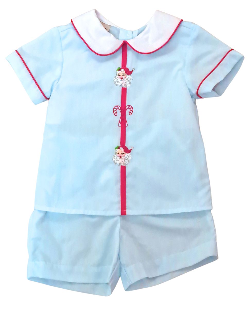 Boys Short Set | Santa Claus Collection