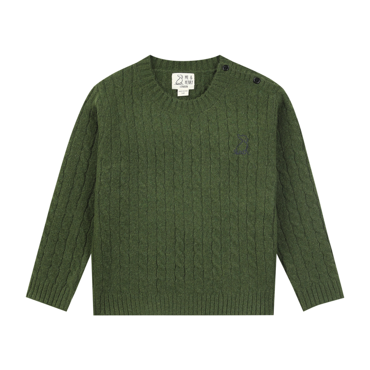 Forest Cable Sweater