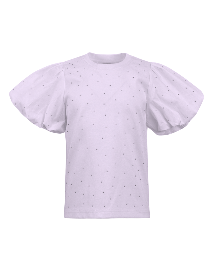 Sparkle Ruffle T-shirt | Lavender