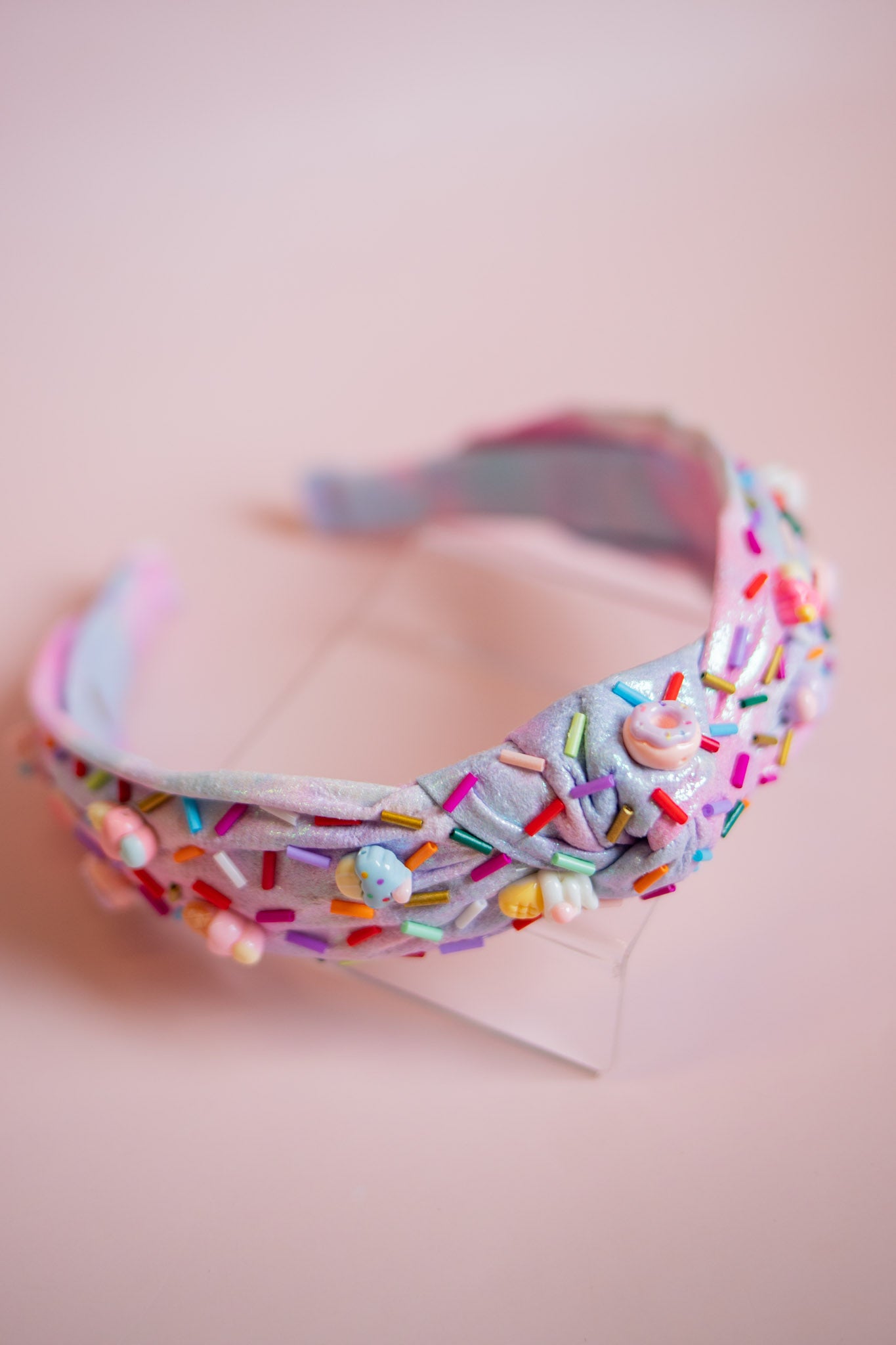 Sweets Sprinkle Knot Headband | Cotton Candy Tie Dye