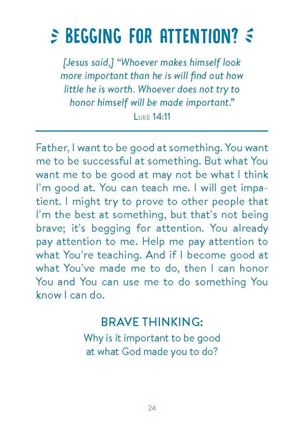 3-Minute Prayers for Brave Boys