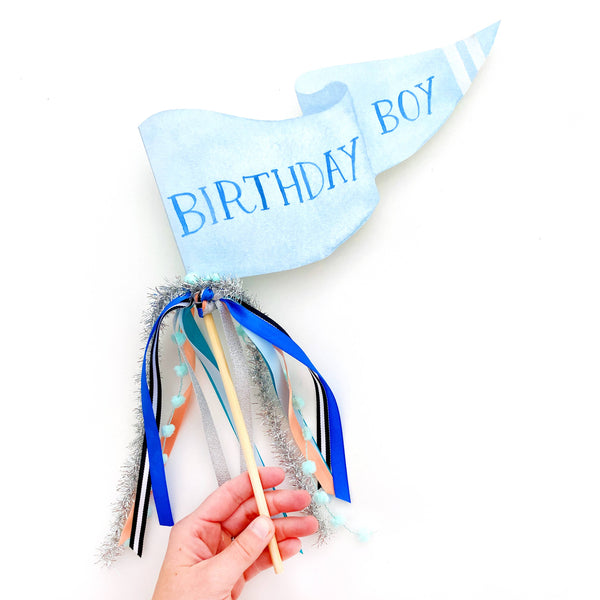 Birthday Boy Party Pennant