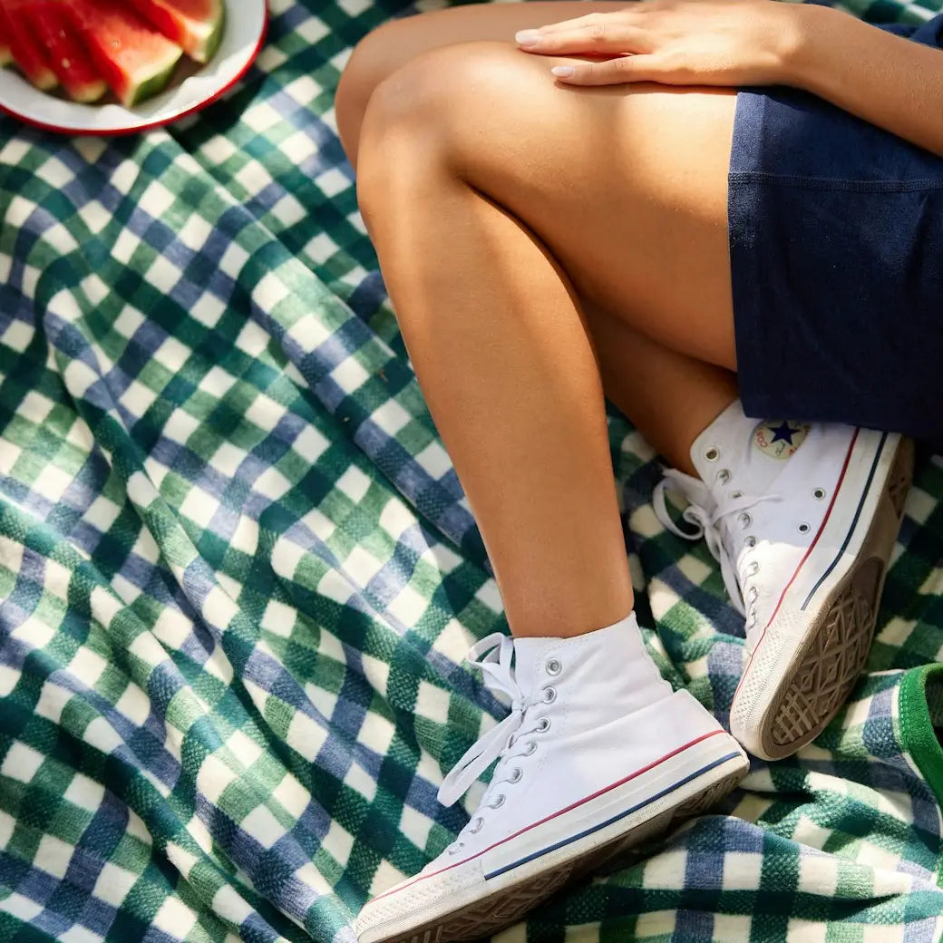 Pine Tree Plaid Blanket