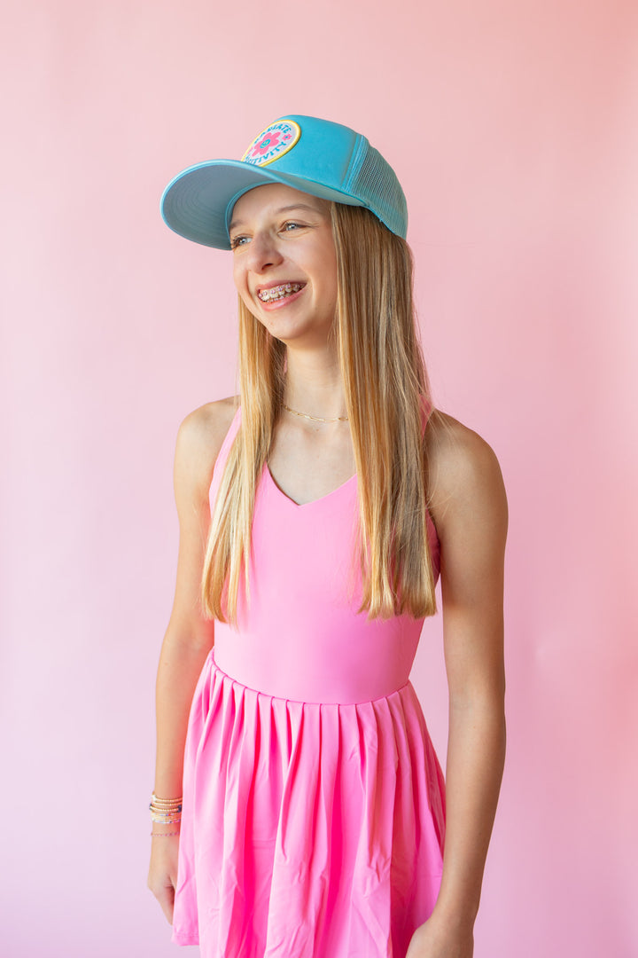 Pleated Active Dress | Pink