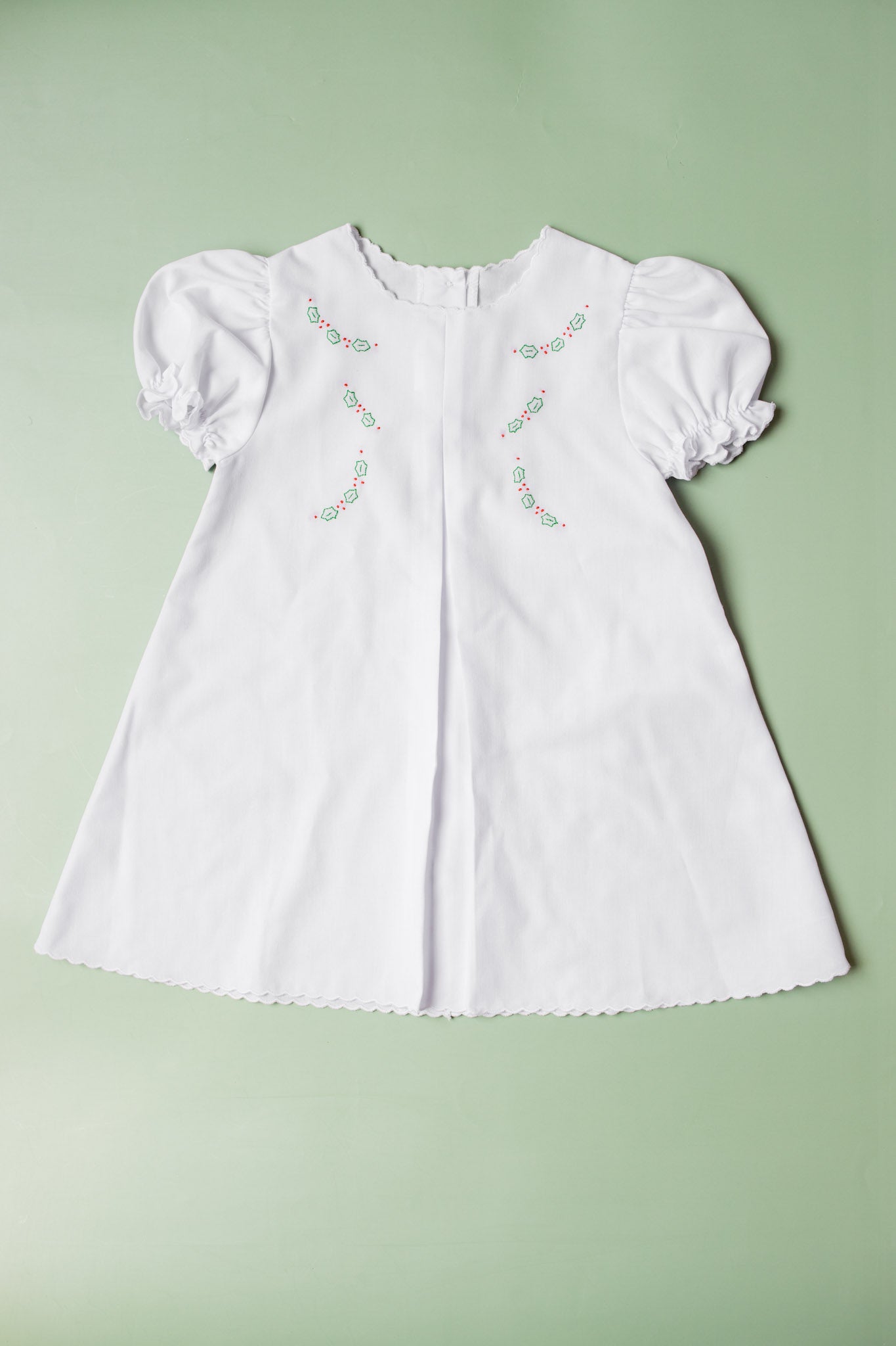 Holly Trio Embroidered Baby Dress