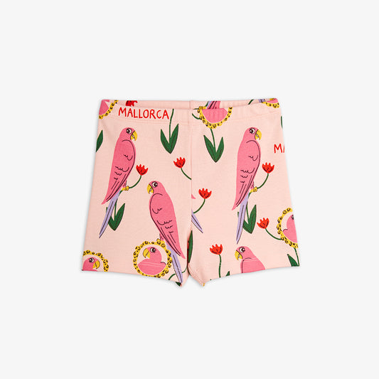 Parrots AOP Shorts | Pink