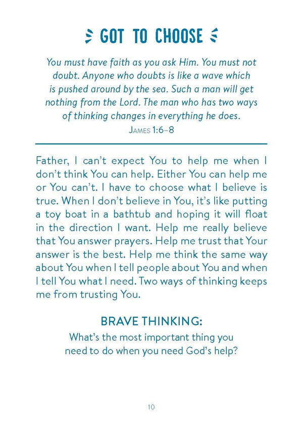 3-Minute Prayers for Brave Boys