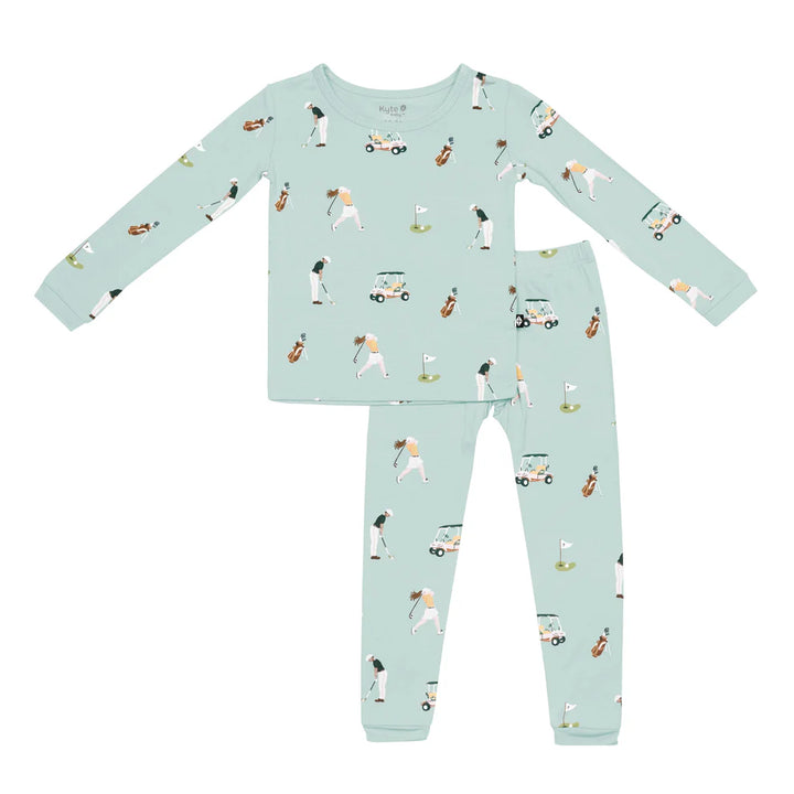 Kyte Baby Toddler Pajama Set | Golf