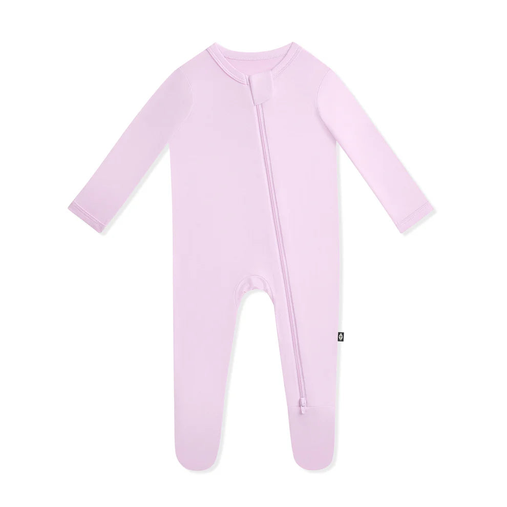 Kyte Baby Zippered Bamboo Footie | Thistle