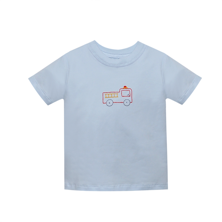Blue Forest Shirt | Fire Truck