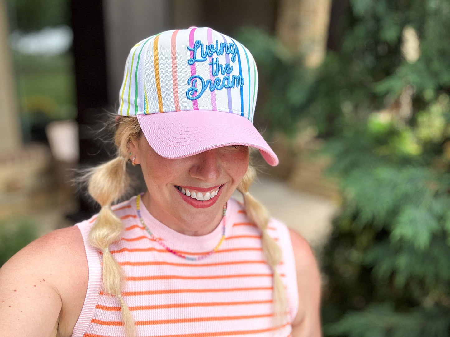 Embroidered Baseball Cap | "Living the Dream"