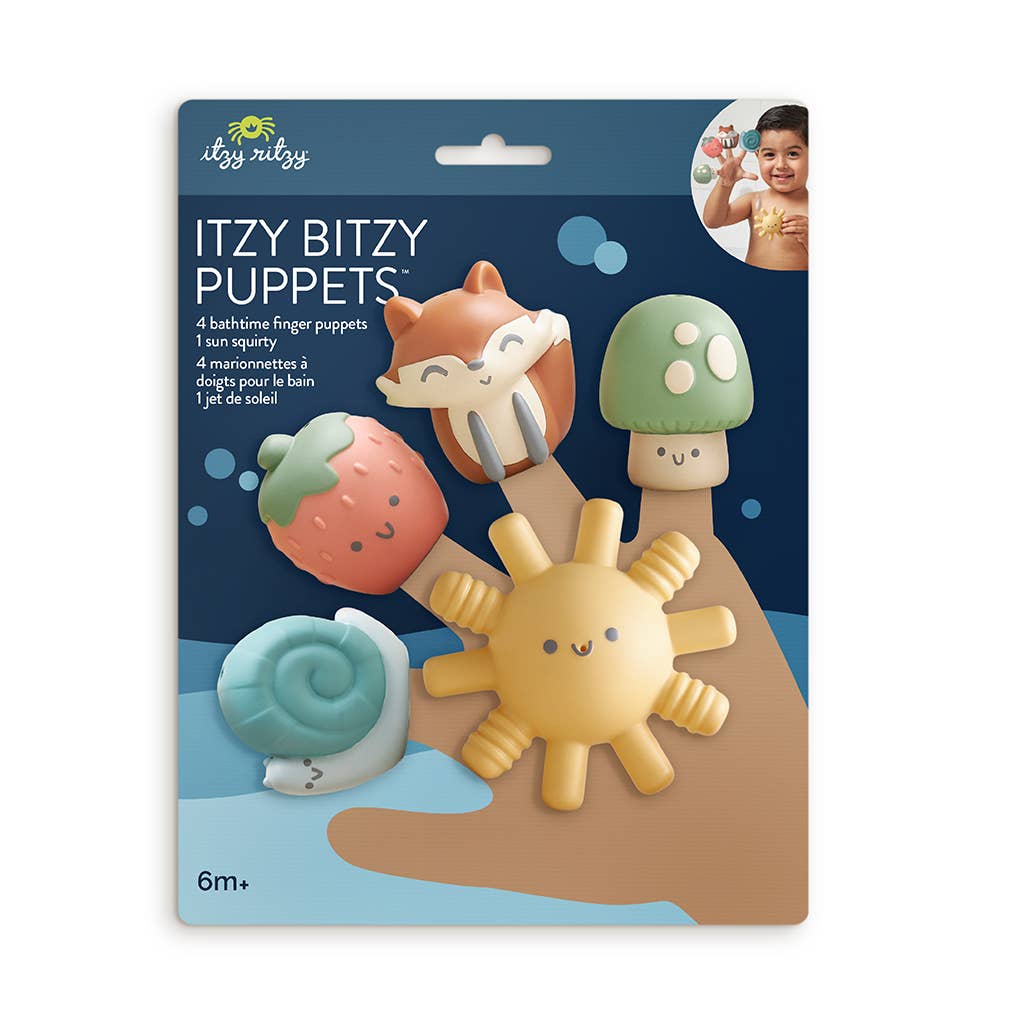 Itzy Bitzy Puppets | Bath + Storytelling Toys