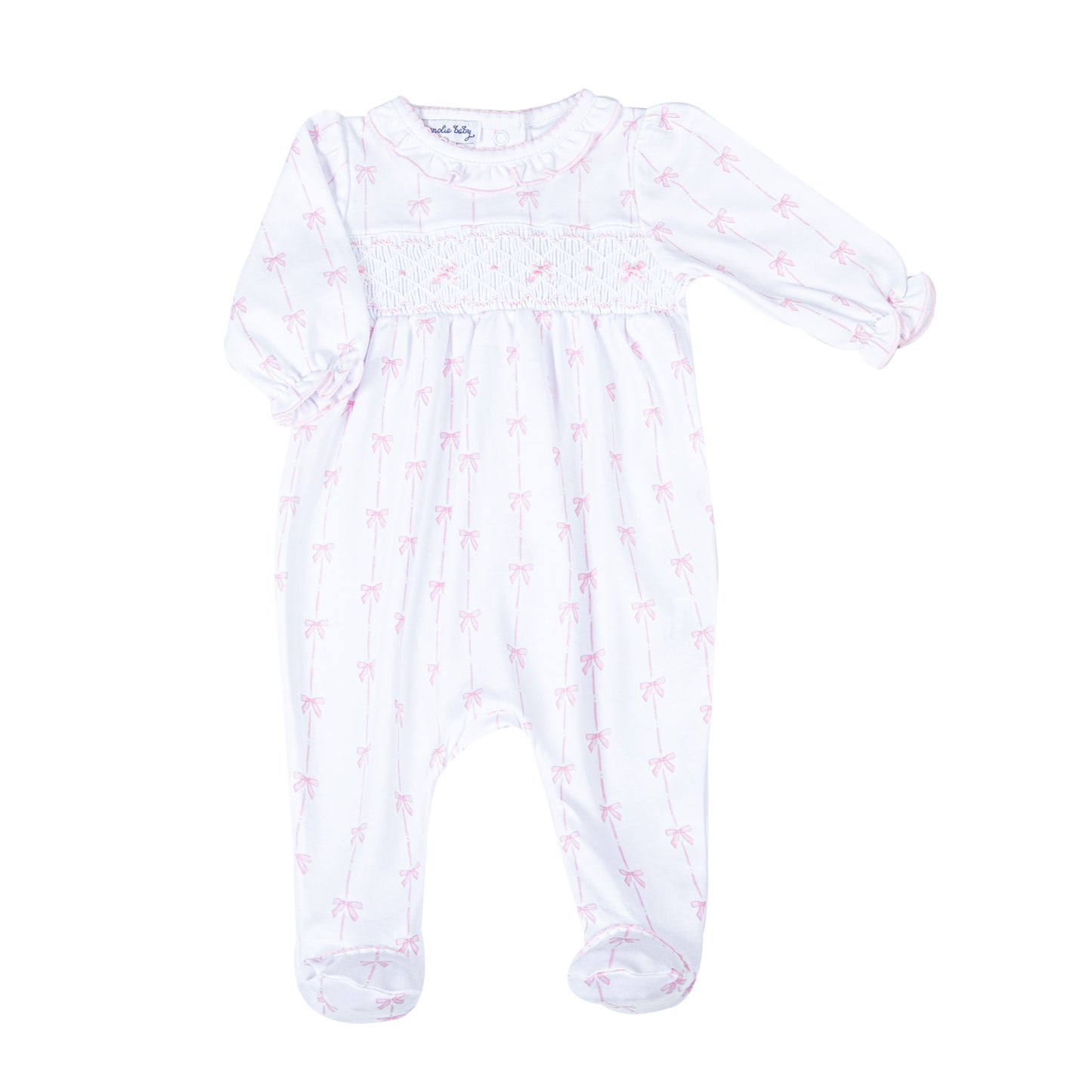Amelia's Classics Printed Smocked Footie