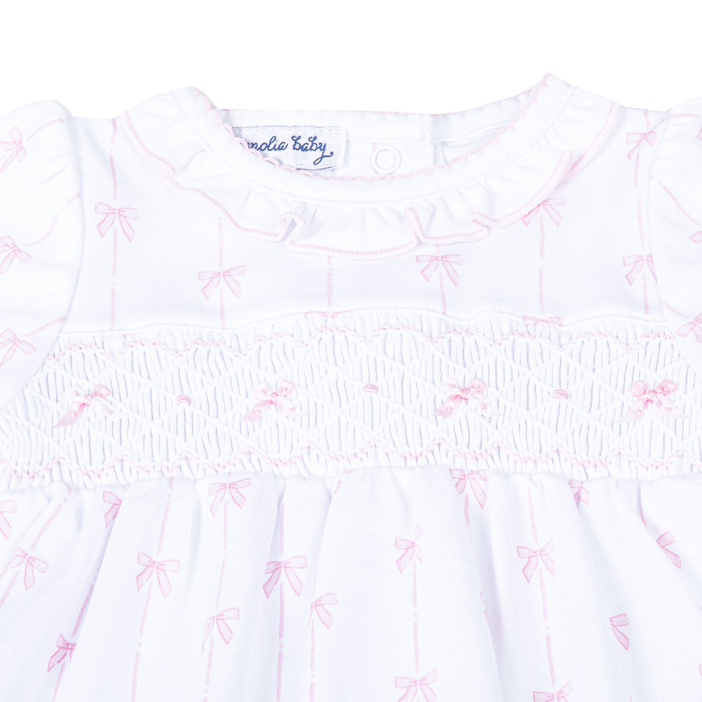Amelia's Classics Printed Smocked Footie