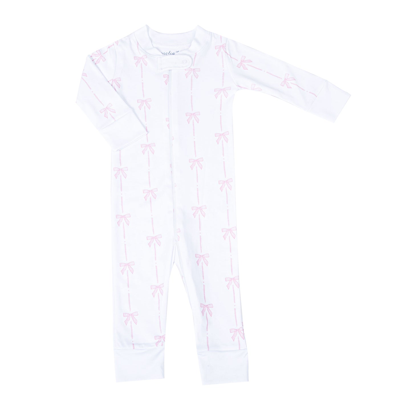 Amelia's Classics Long Sleeve Zipper Pajama