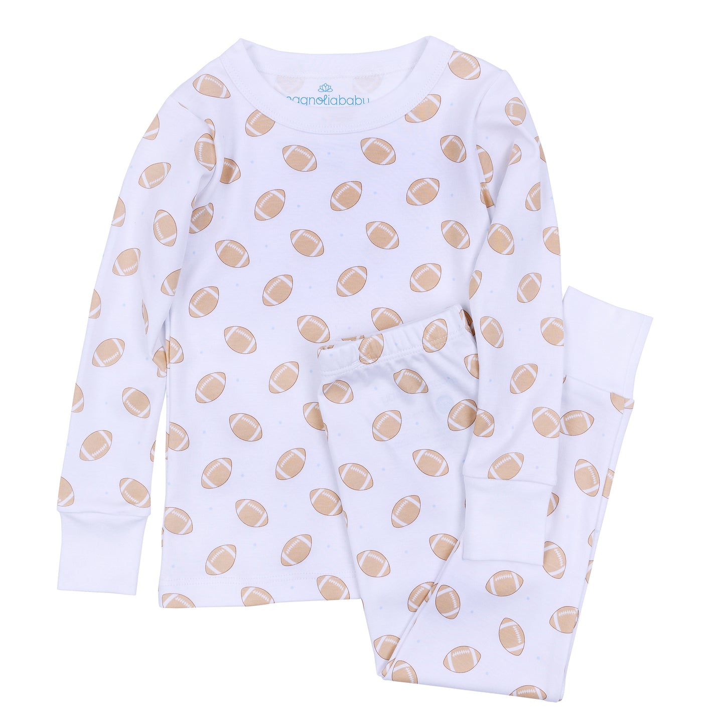 Touchdown Cutie Pajama Set | Light Blue