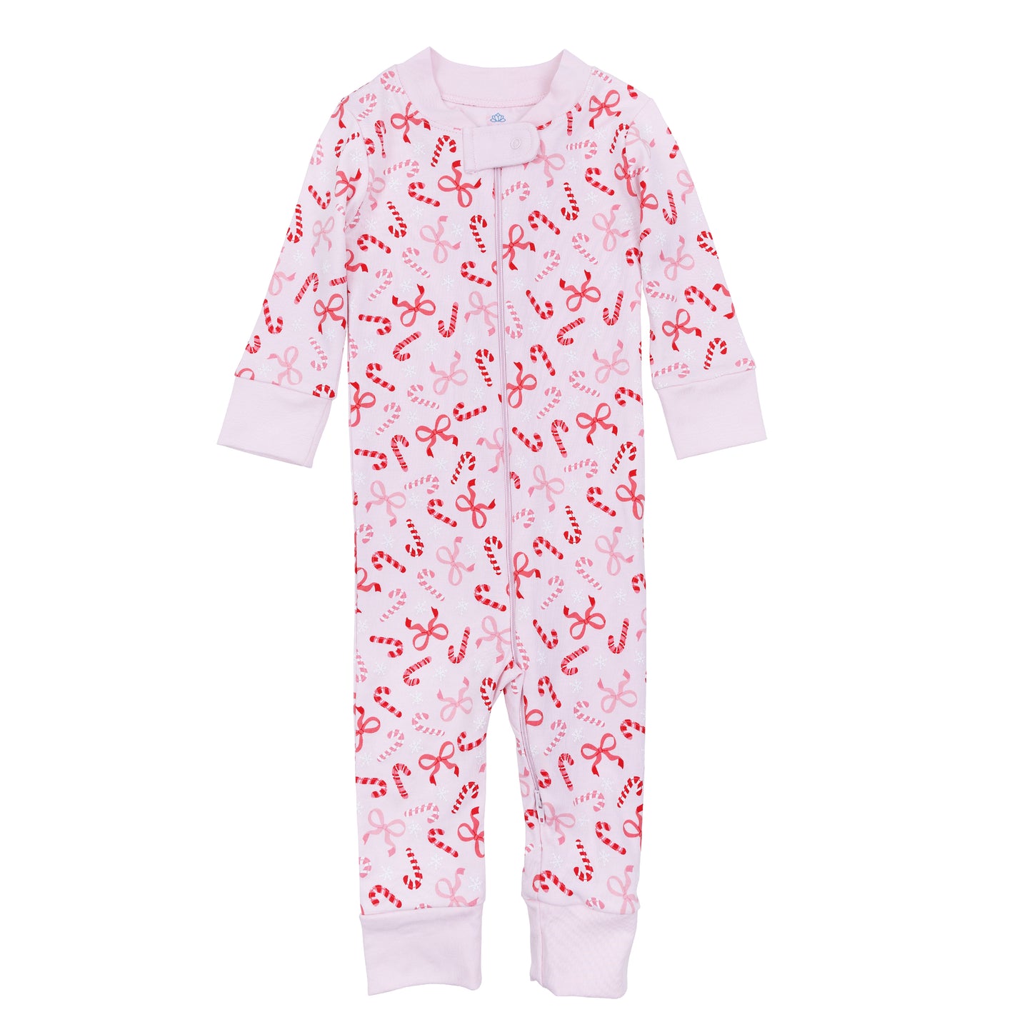 Candy Cane Lane Zipper Pajamas