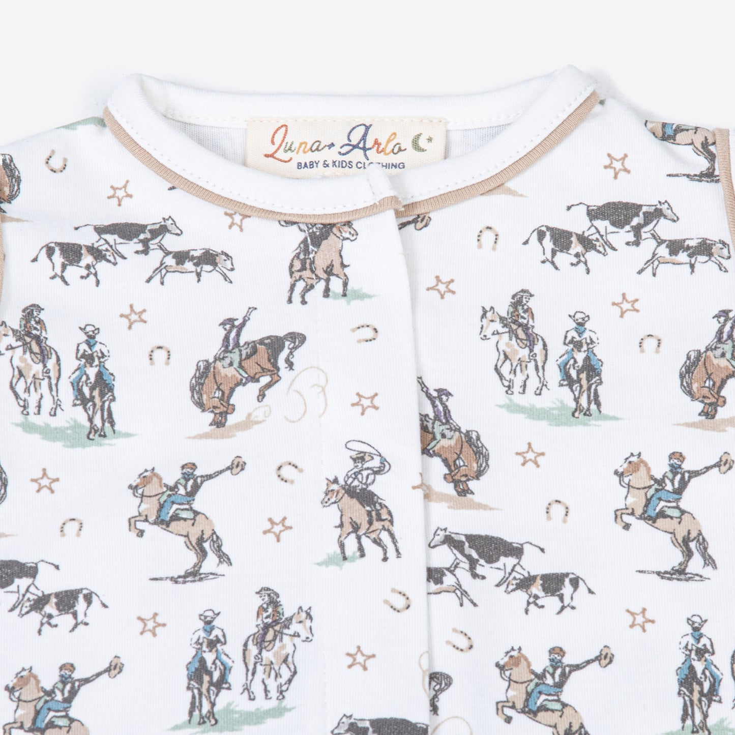 Wild West Sleeveless Playsuit