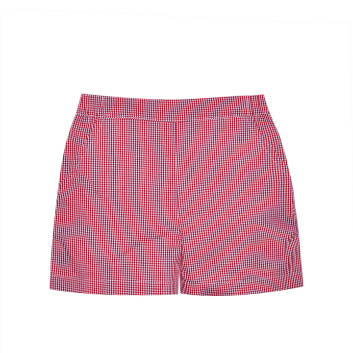 Gingham Bennett Short | Red