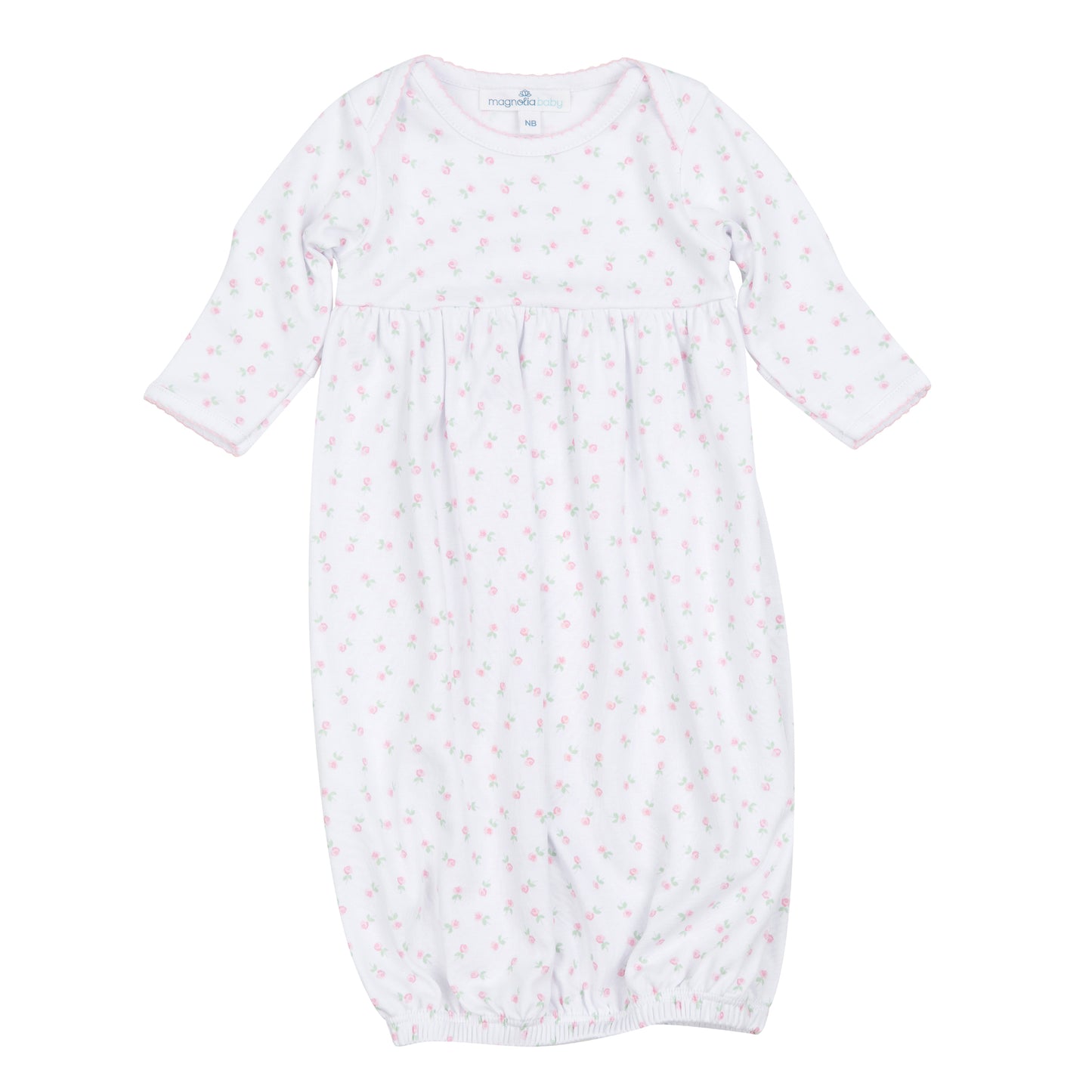 Juliette's Classics Printed Gathered Gown