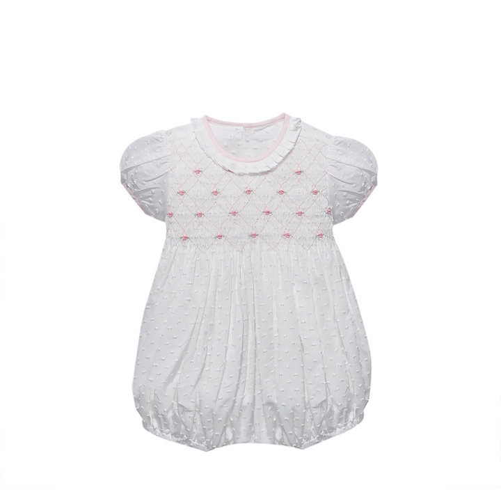 White Juliet Girl Bubble | Darlin' in Dots