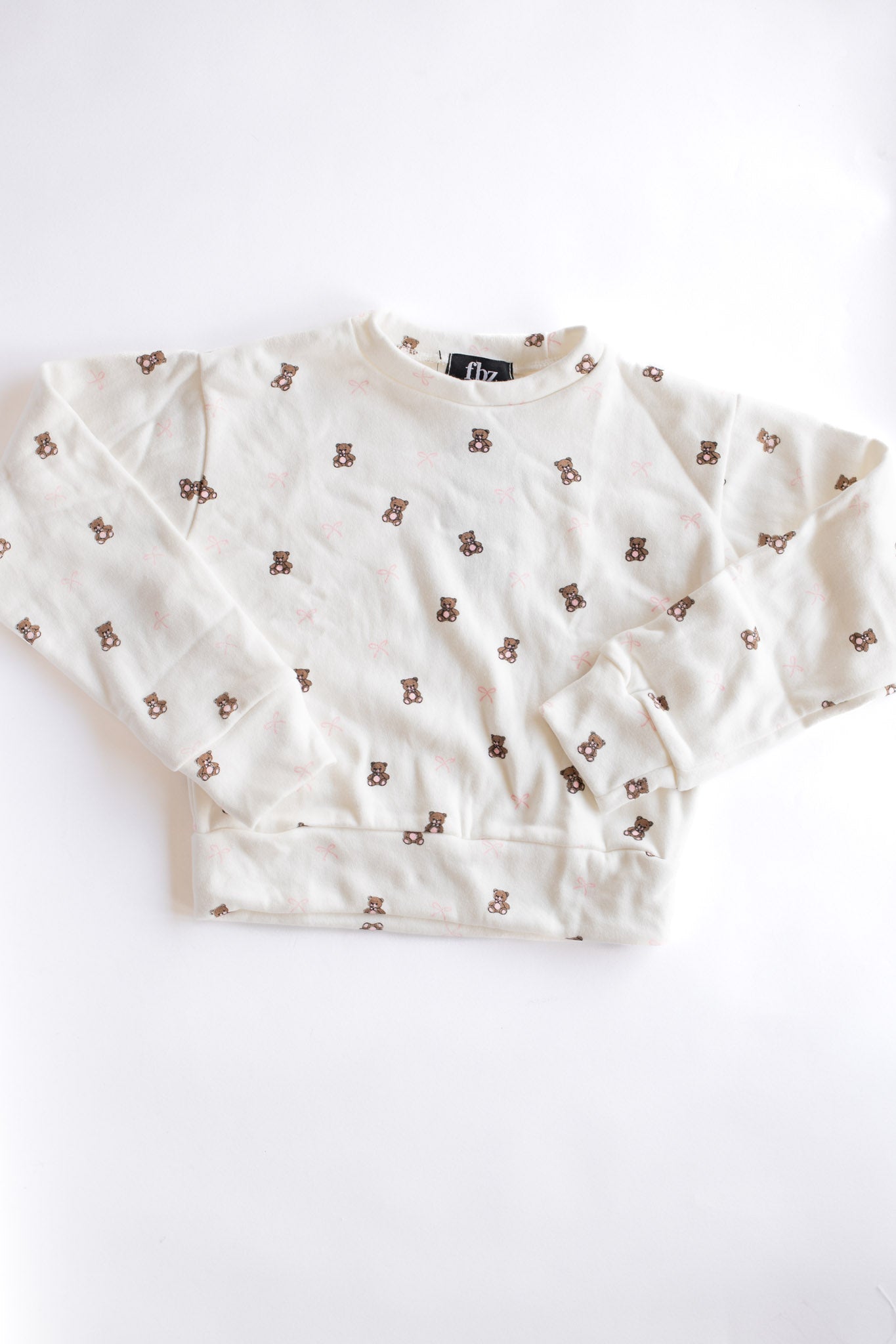 All Over Print Crewneck Sweatshirt | Teddy Bows