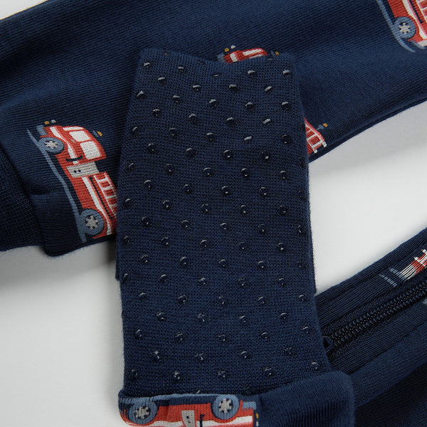 Convertible Sleeper | Dark Blue Firetruck