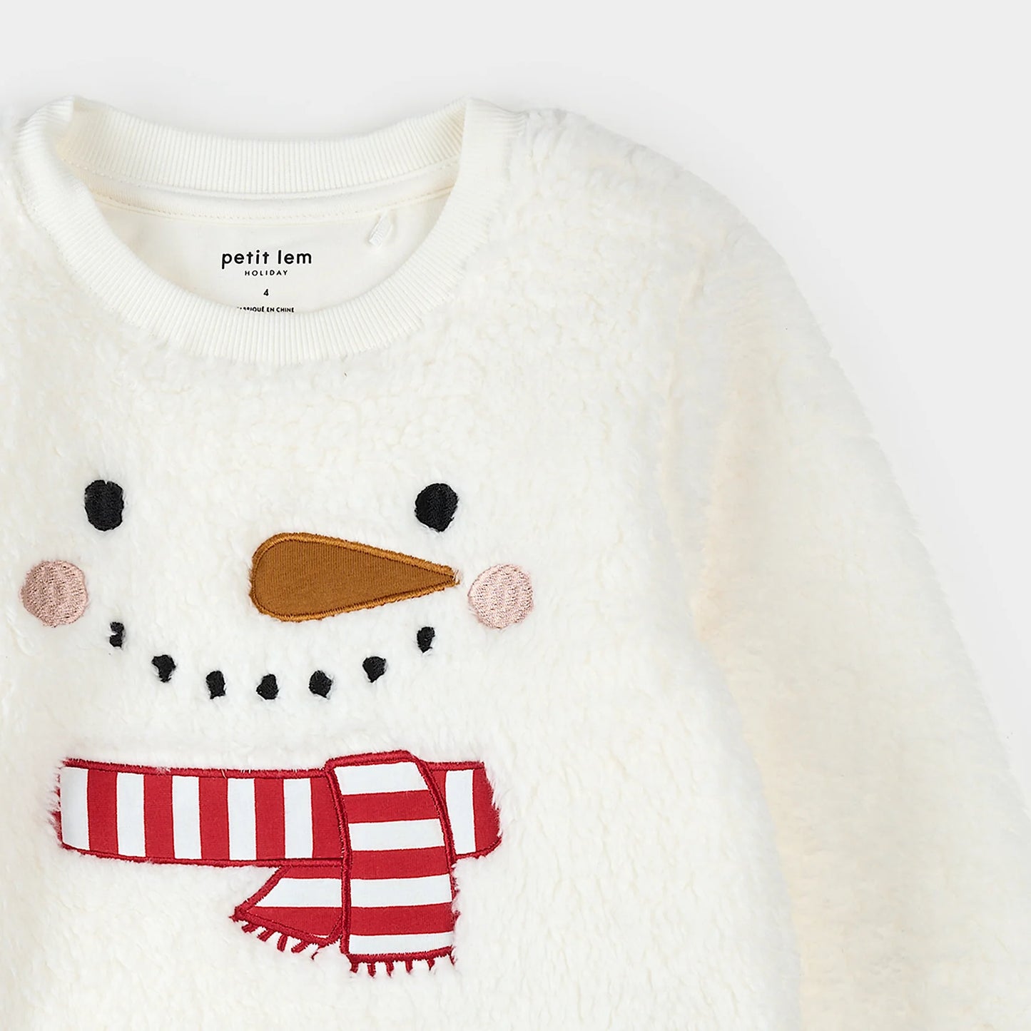 Sherpa Sweatshirt | Snowman