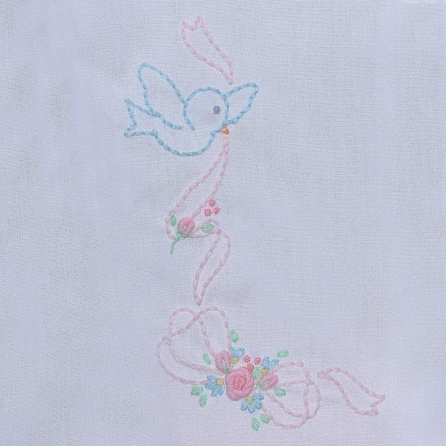 Pink Avery Diaper Set | Birds w/ Bows