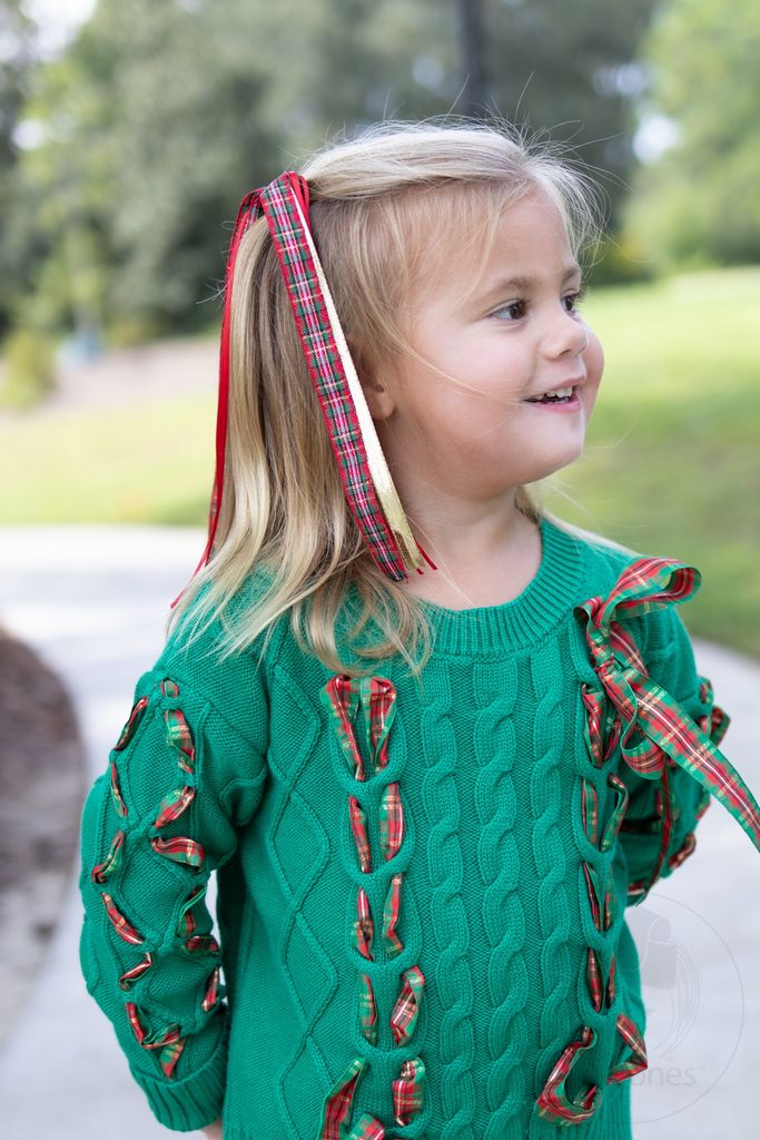 Christmas Plaid Streamers