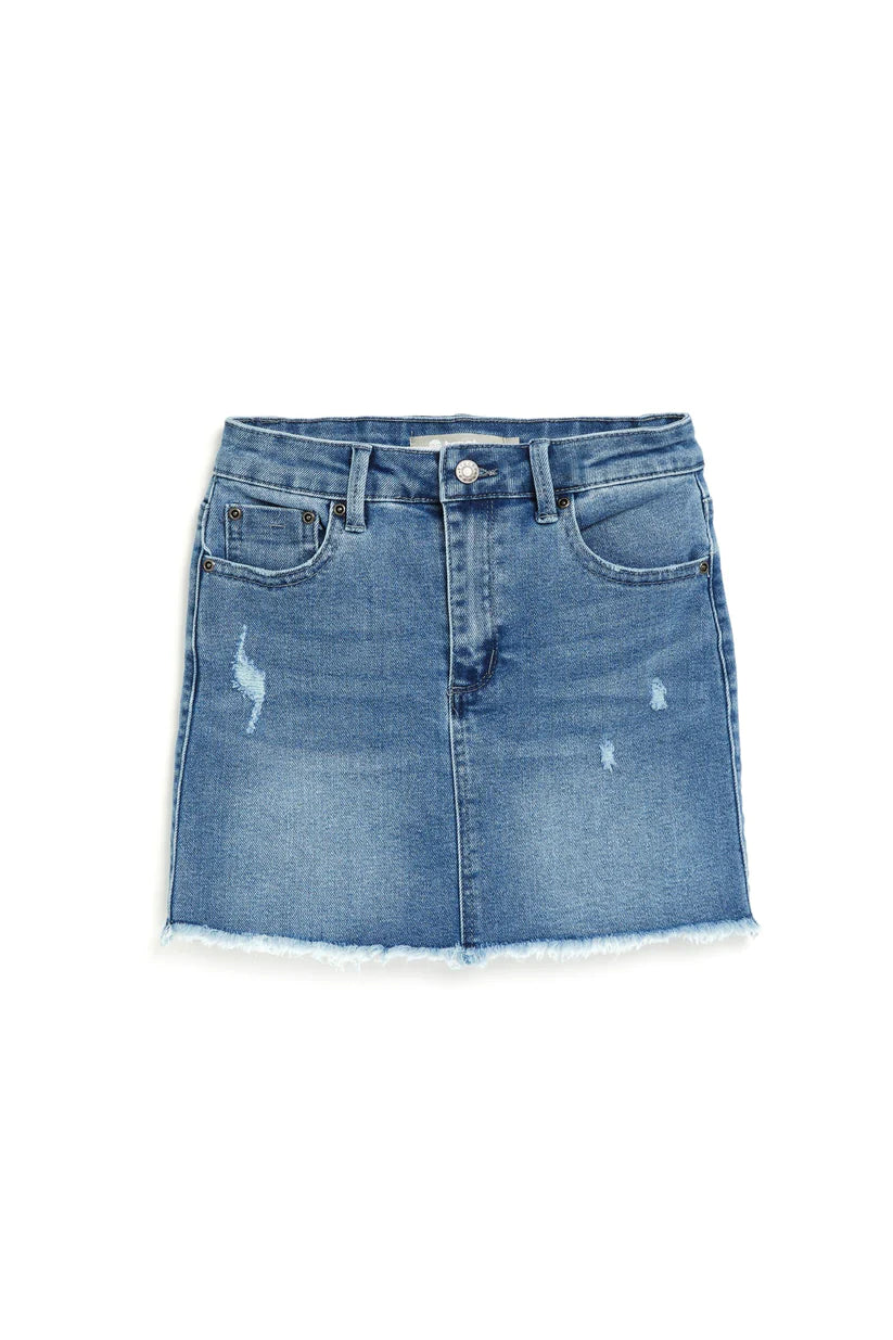 Lisa Denim Mini Skirt | Indigo