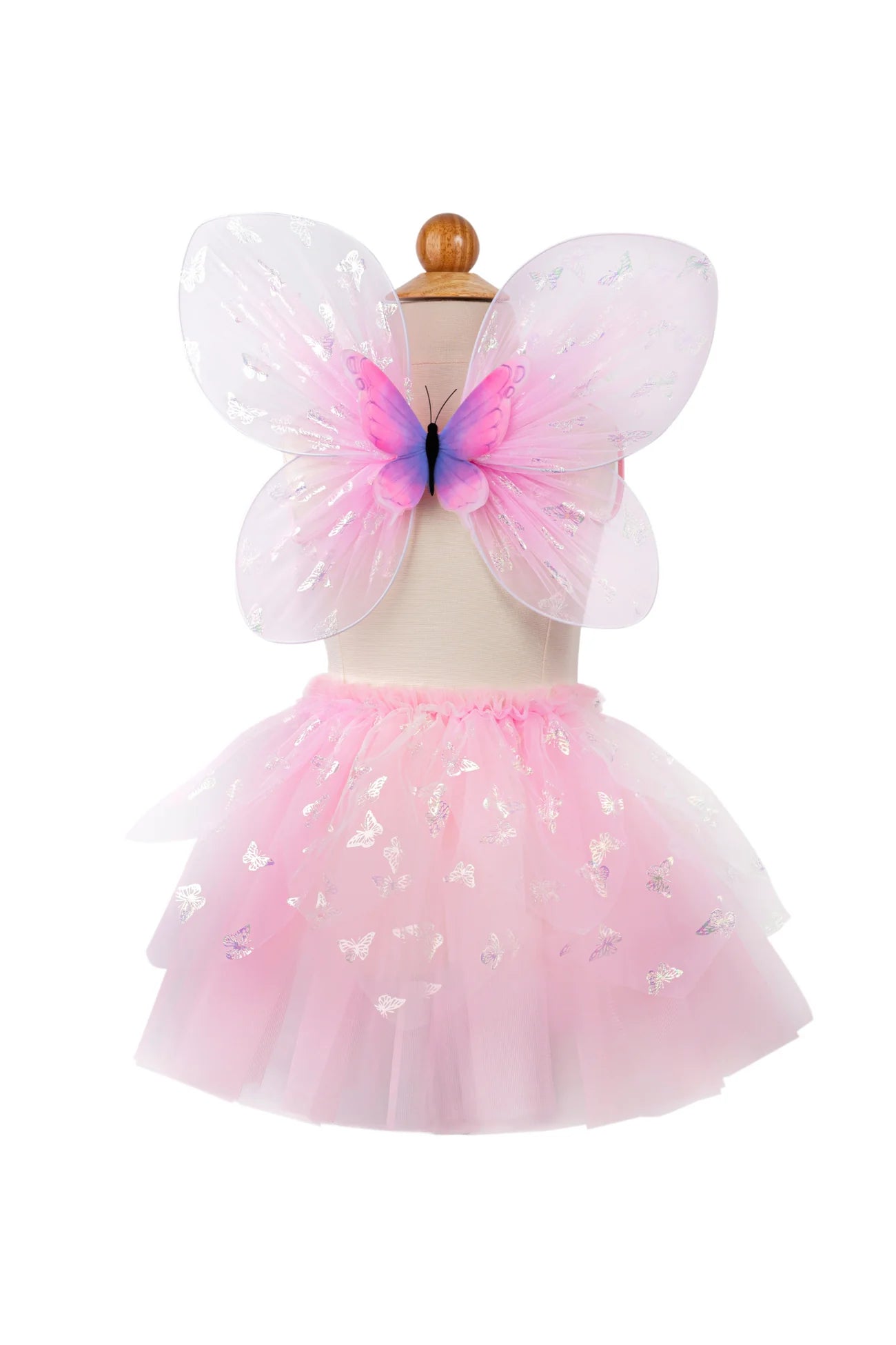 Flutter Butterfly Skirt + Wings | Pink
