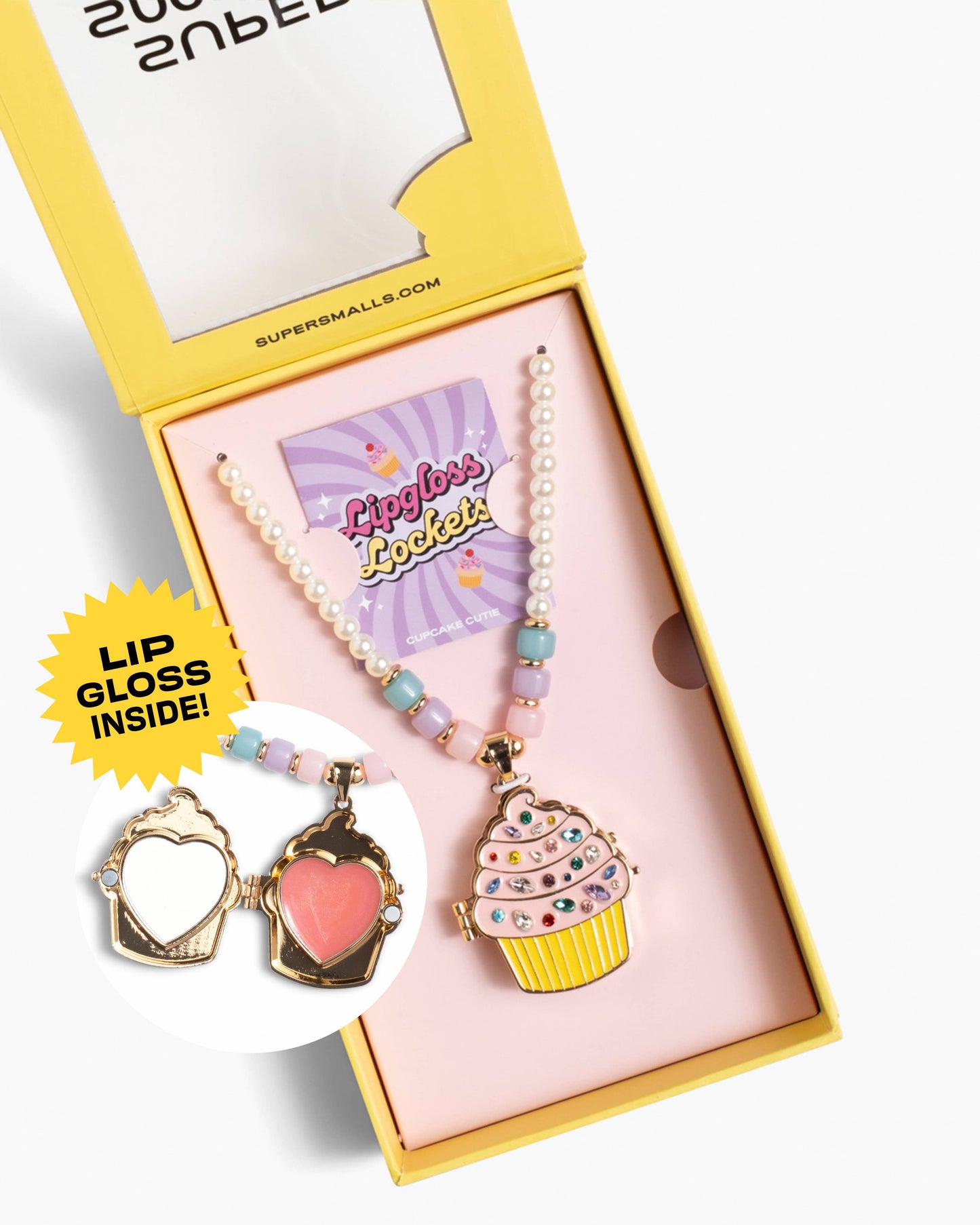 Cupcake Cutie Lipgloss Locket