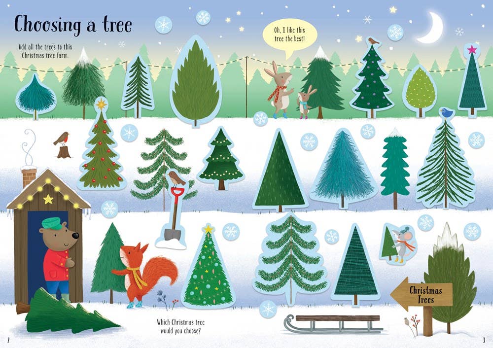 Sparkly Christmas Trees