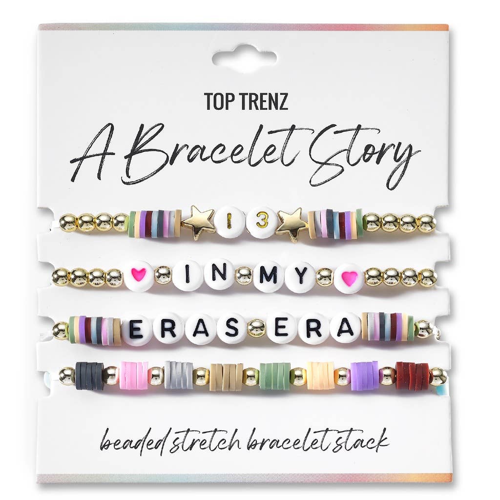 Eras Edition Beaded Stretch Bracelets Set | Assorted