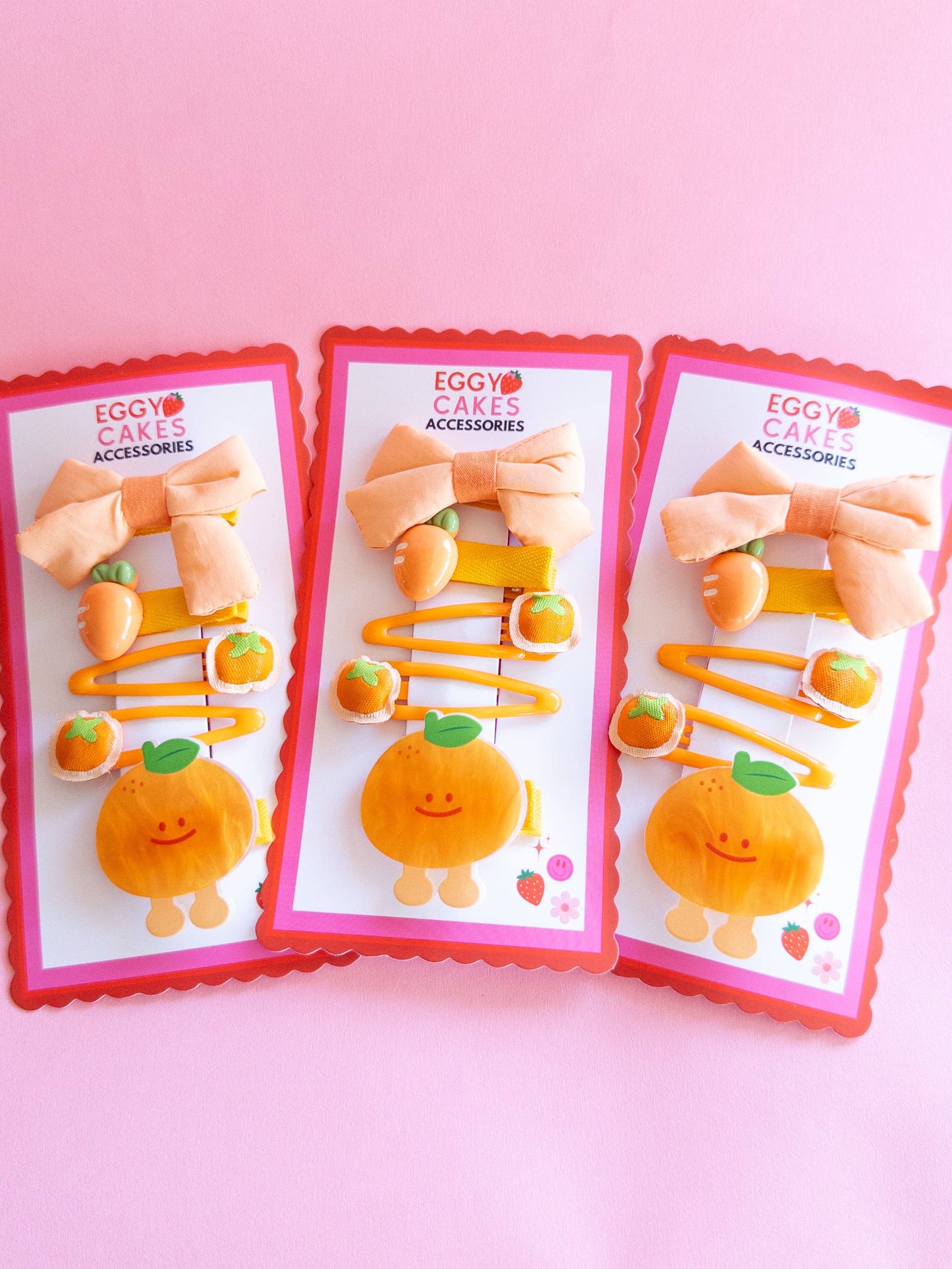 Clementine Puffy Bow Set