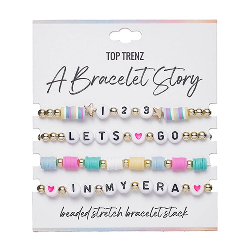 Eras Edition Beaded Stretch Bracelets Set | Assorted