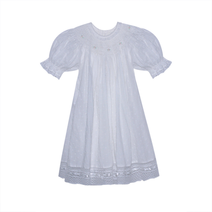 White Anna Lane Bishop Dress