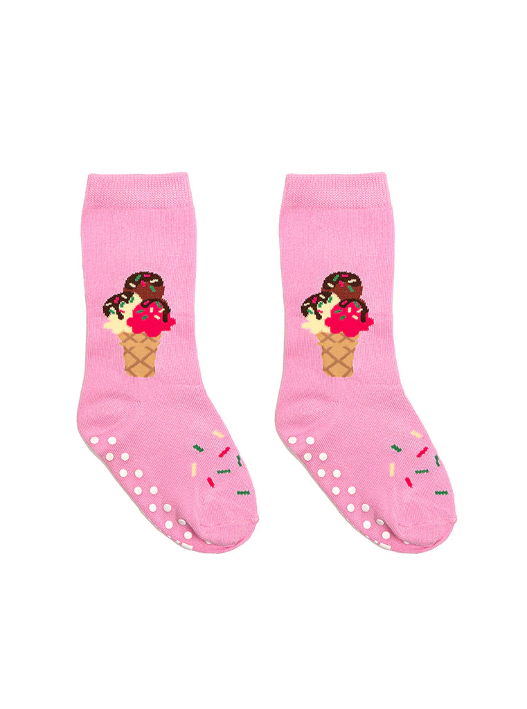 Ice Cream 3D Crew Socks