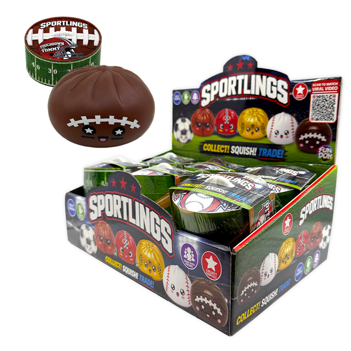 Fun Doh Sports Dumpling Squishy | Assorted