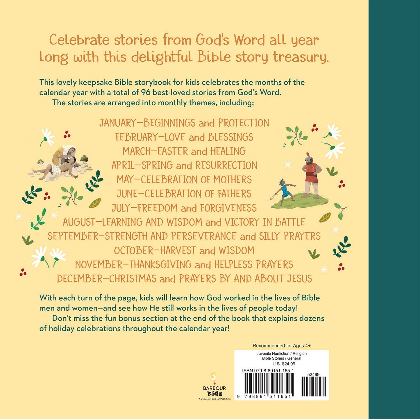 A Year of Bible Stories and Prayers