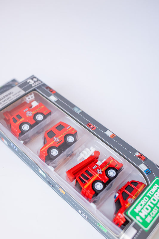 Micro Town Motors Die Cast Vehicles | Fire