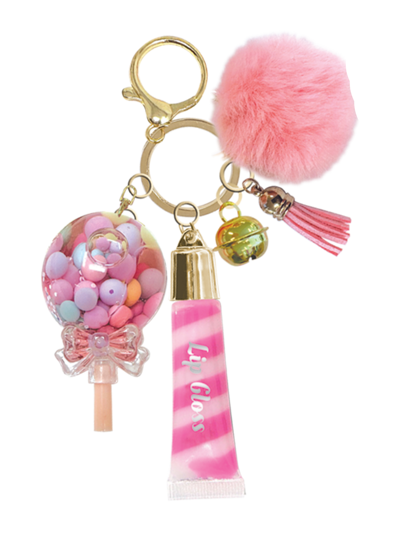 Lip Gloss with Keychain | Sweets
