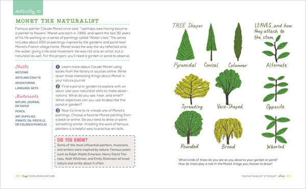 Exploring Nature Activity Book for Kids