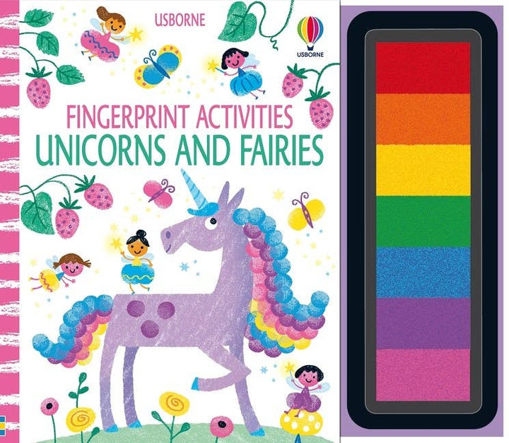 Fingerprint Activities Unicorns And Fairies | Usborne
