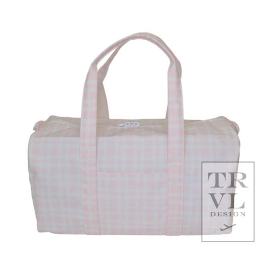 Weekender Duffle | Pimlico Plaid Pink