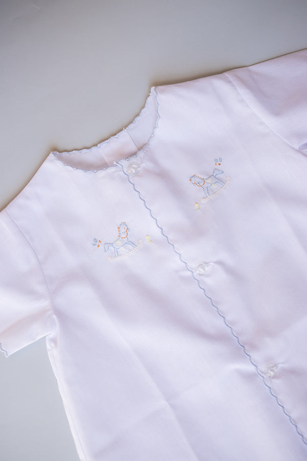 Rocking Horse Embroidered Daygown